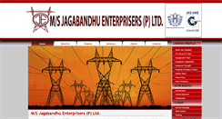 Desktop Screenshot of jagabandhuenterprisers.com